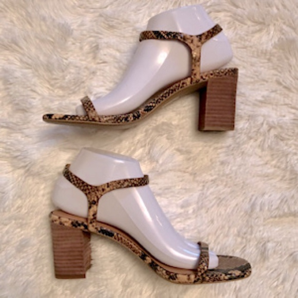 “NEW” Madewell The Hollie Ankle Strap Sandal - Picture 4 of 7